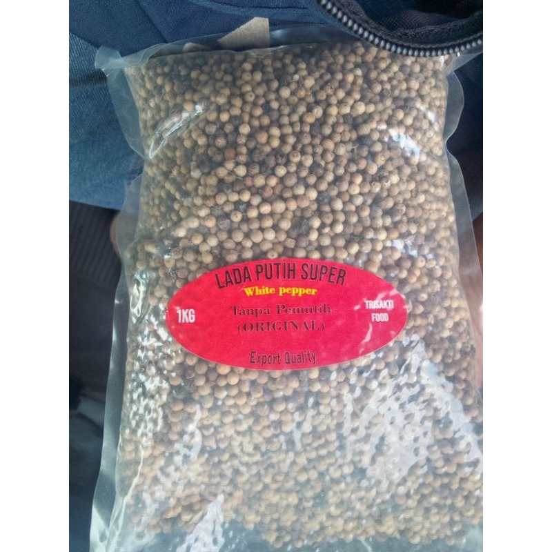 

Lada /merica biji 1kg putih super tanpa pemutih original