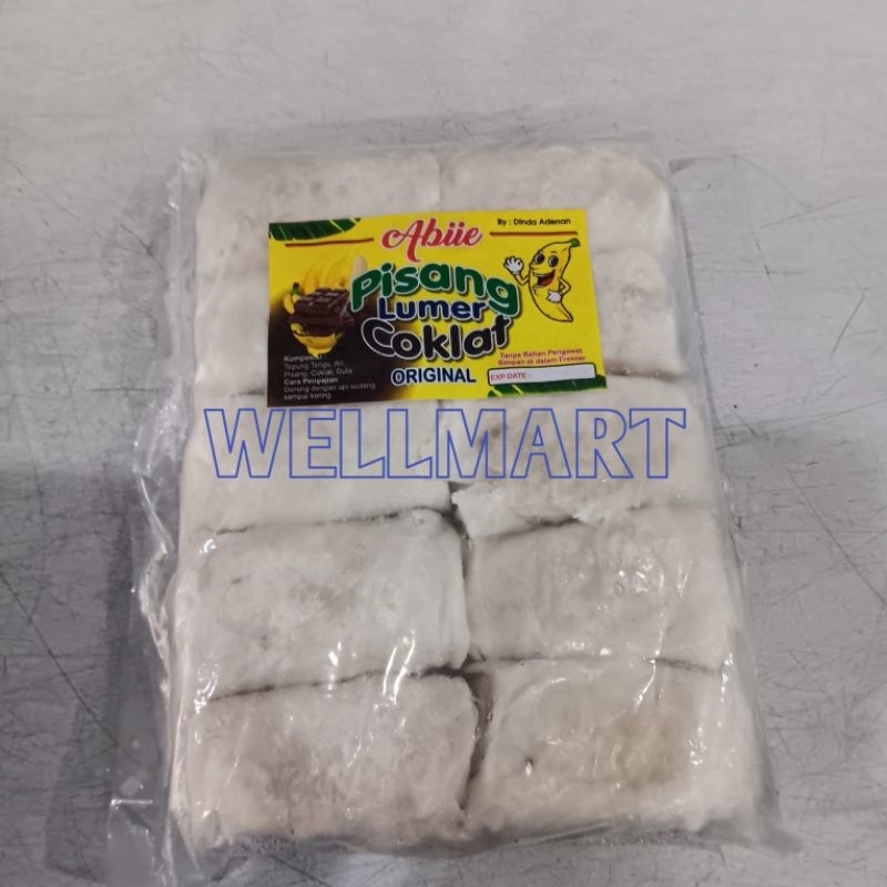 

Piscok Abiie Isi 10 Pcs Pisang Coklat Frozen Pisang Lumer Cemilan Beku