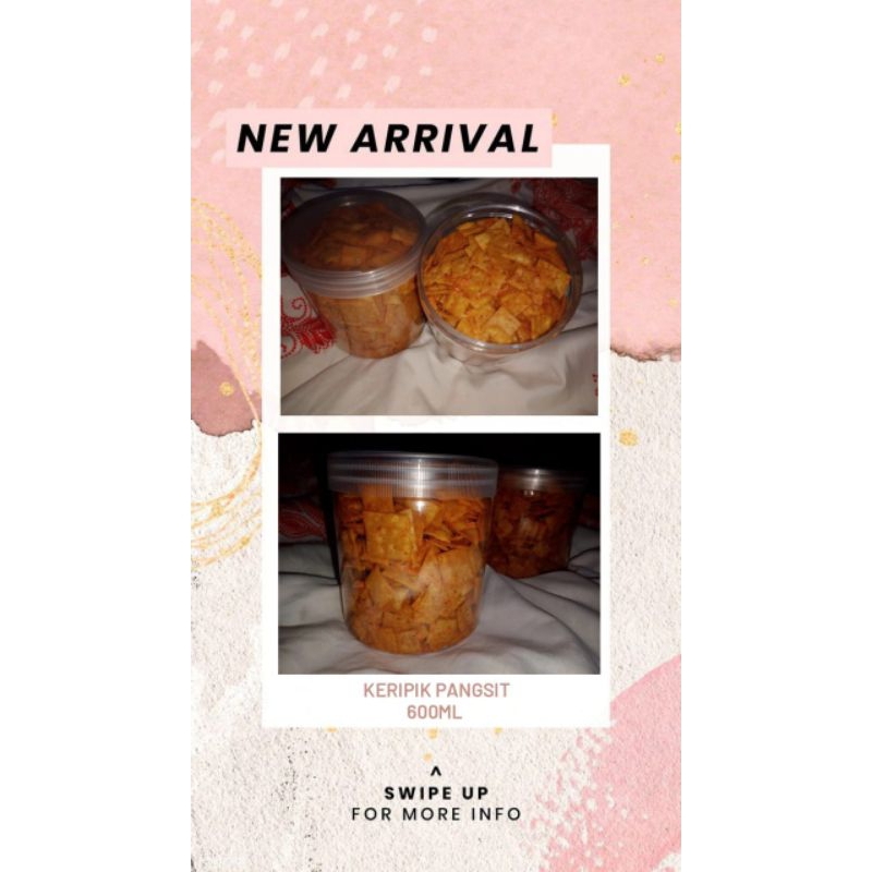 

Keripik Pangsit 600 Ml