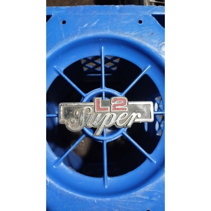 emblem tepong tutup aki yamaha L2super