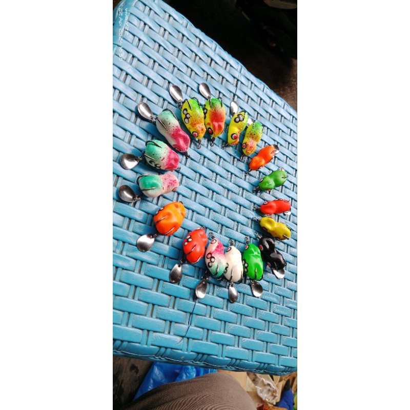 umpan kodok palsu, harga cuman 14000