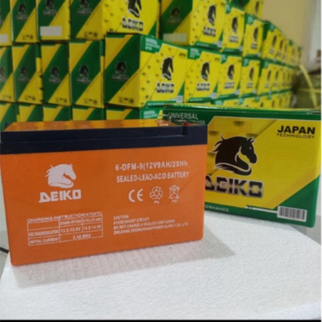 AKI UPS SPRAYER BATTERY 9AH DEIKO