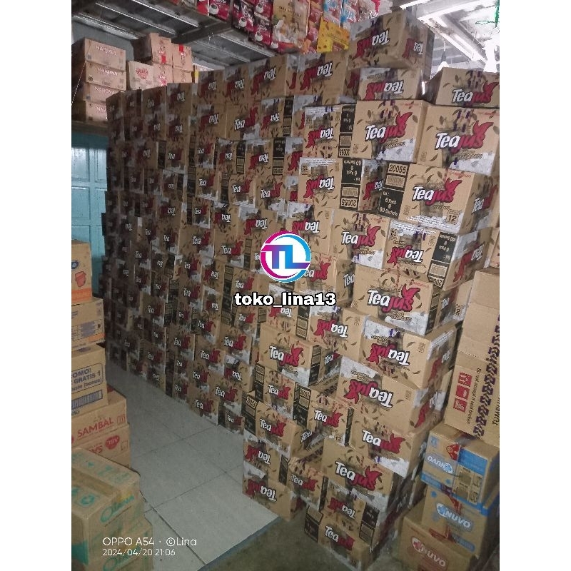 

Tea Jus Gula Batu 1 dus isi 6 Pack = 360 Sachet