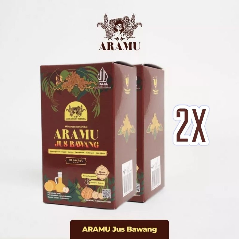 

Paket Aramu Jus Bawang 2 × 10 sachet @20ml ( Ready Semarang )