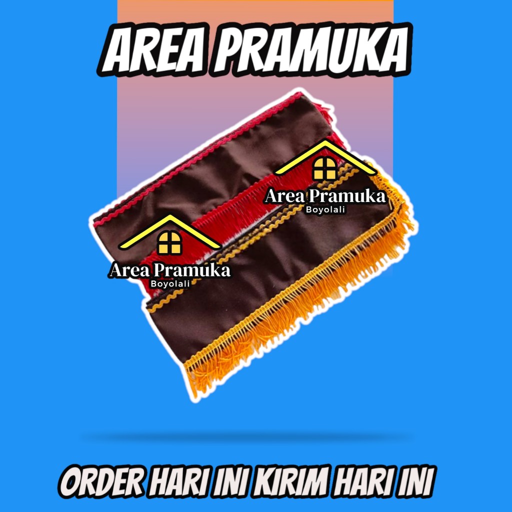 Selendang tkk rumbai penggalang / selendang tkk rumbai penegak