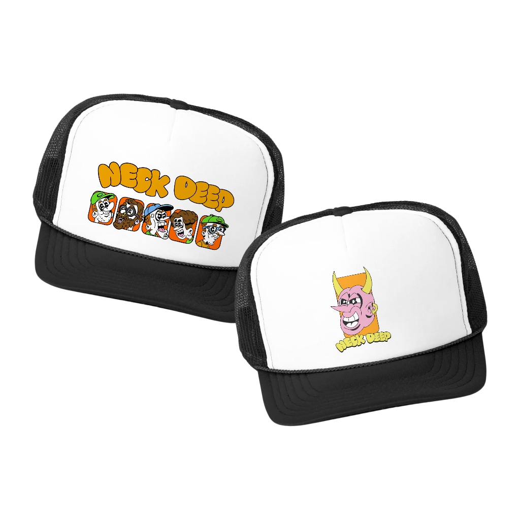 Topi Band Neck Deep | Trucker Hat Band Neck Deep | 001