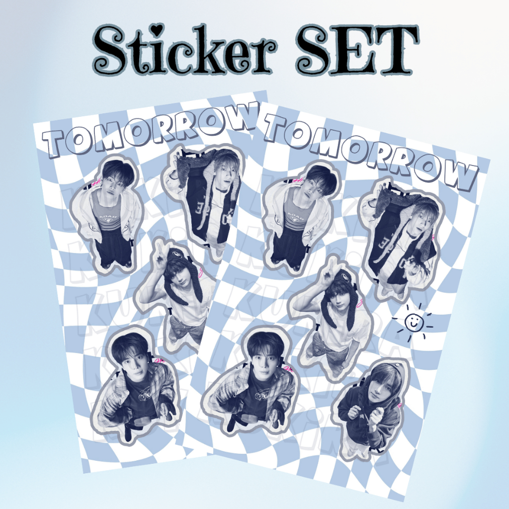 

[KUKIRA] Sticker TuBaTu Soobin Yeonjun Beomgyu Taehyun Hueningkai
