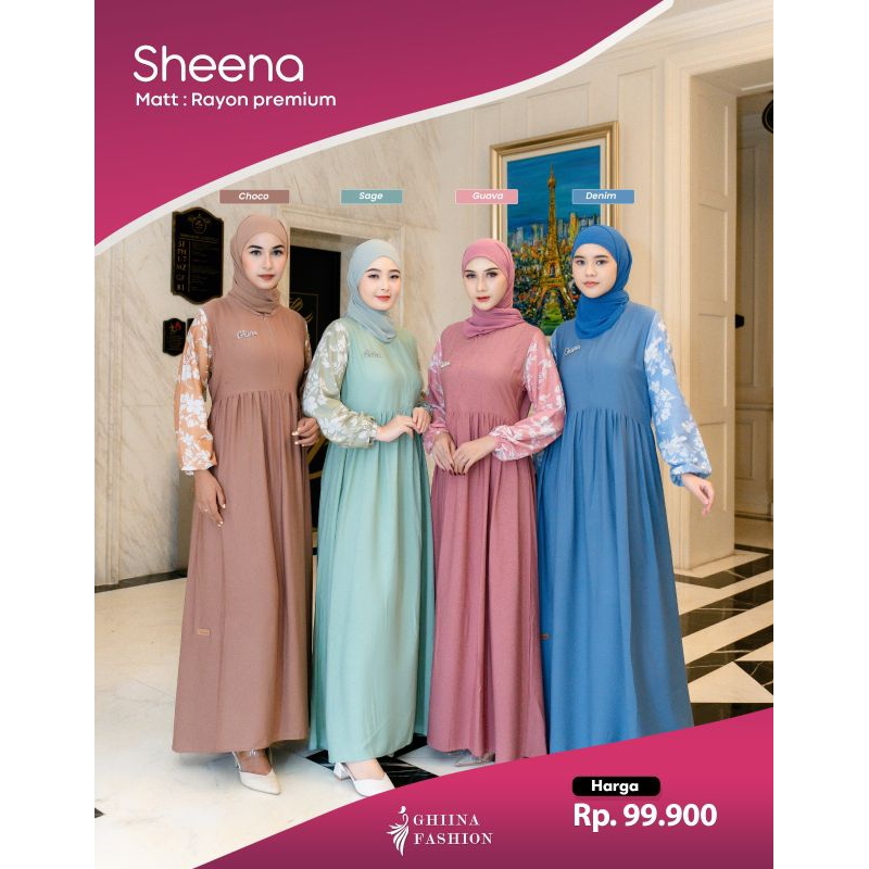 GAMIS GHIINA MURAH SHEENA// GAMIS PROMO//GAMIS GHIINA FASHION