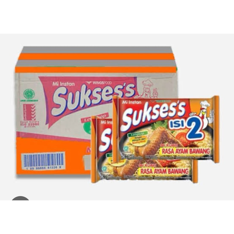 

Mie suksess isi 2 ayam bawang 115gram