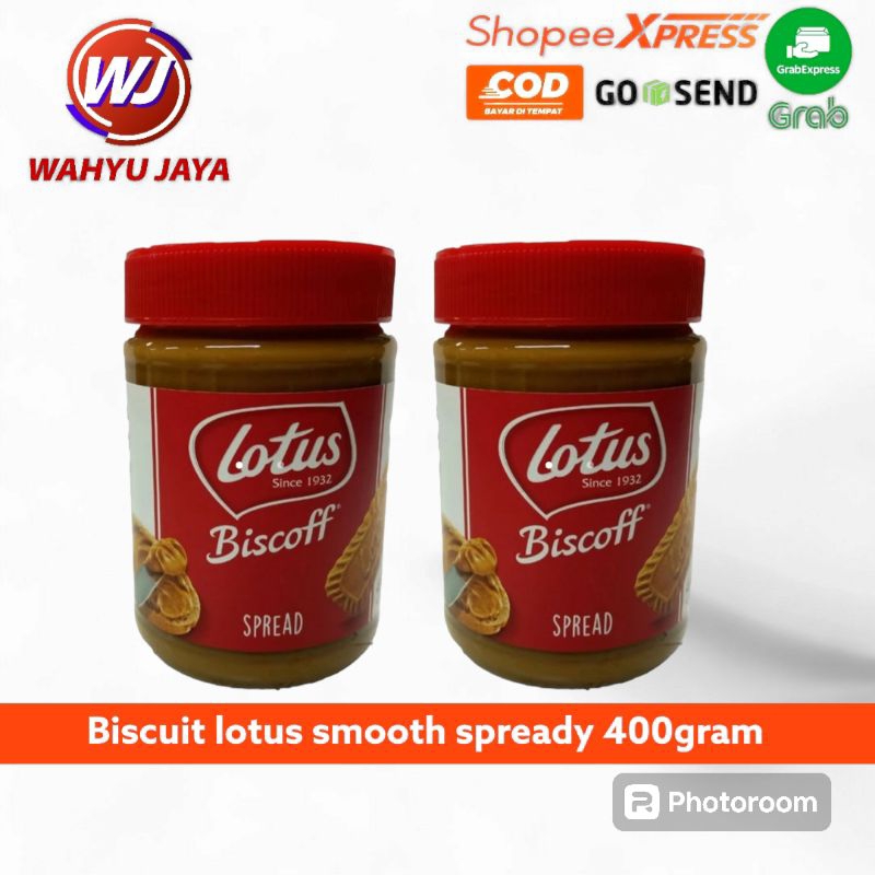 

biskuit lotus smooth spready 400 gram