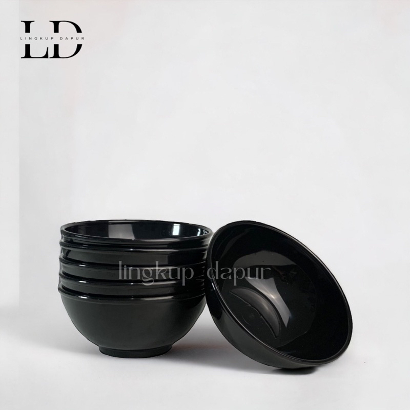 (6 pcs / 1 lusin) MANGKOK RAMEN MELAMINE DINNERWARE 18cm
