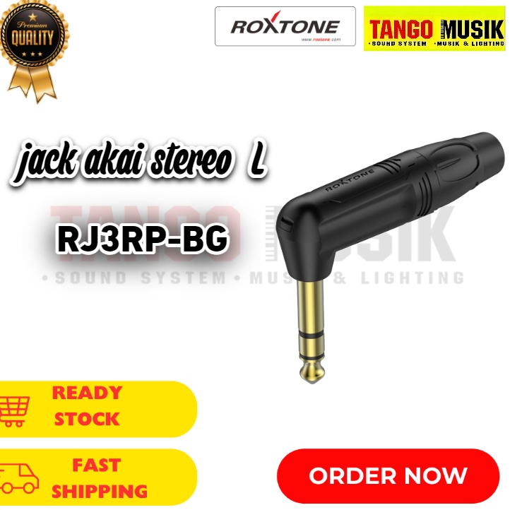 cS JACK AKAI L STEREO ROXTON RJ3RP BG