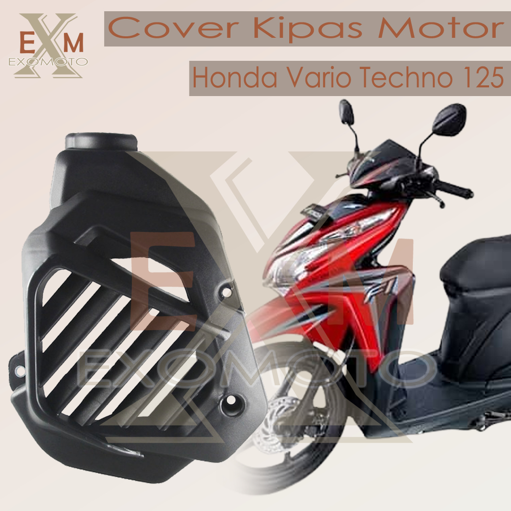 Cover Kipas Vario Tecno 125 | Cover Radiator Vario 125 Tecno | Cover Kipas Radiator Vario 125 | Tutu