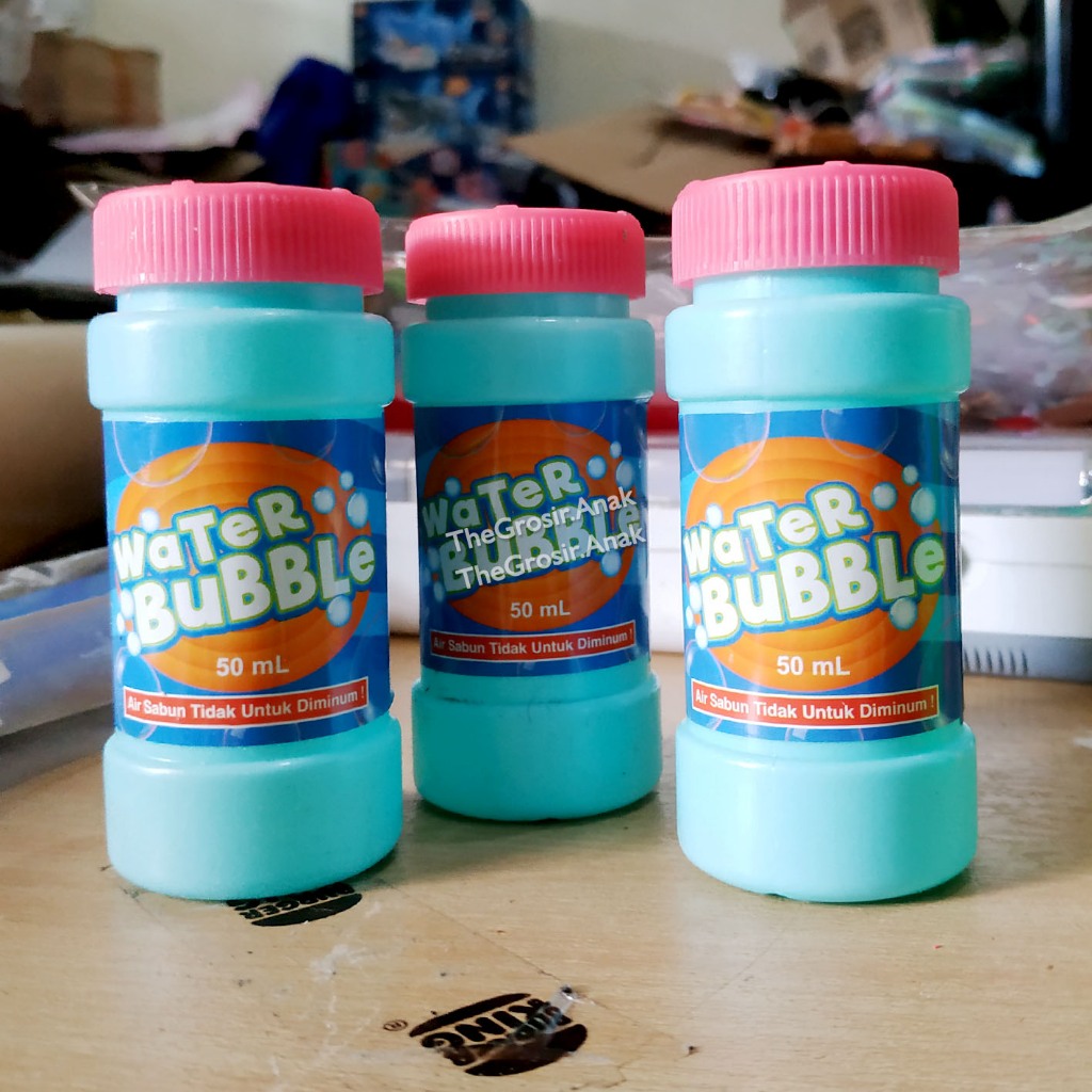 TGA Water Bubble BOTOL Refill Air Gelembung Sabun