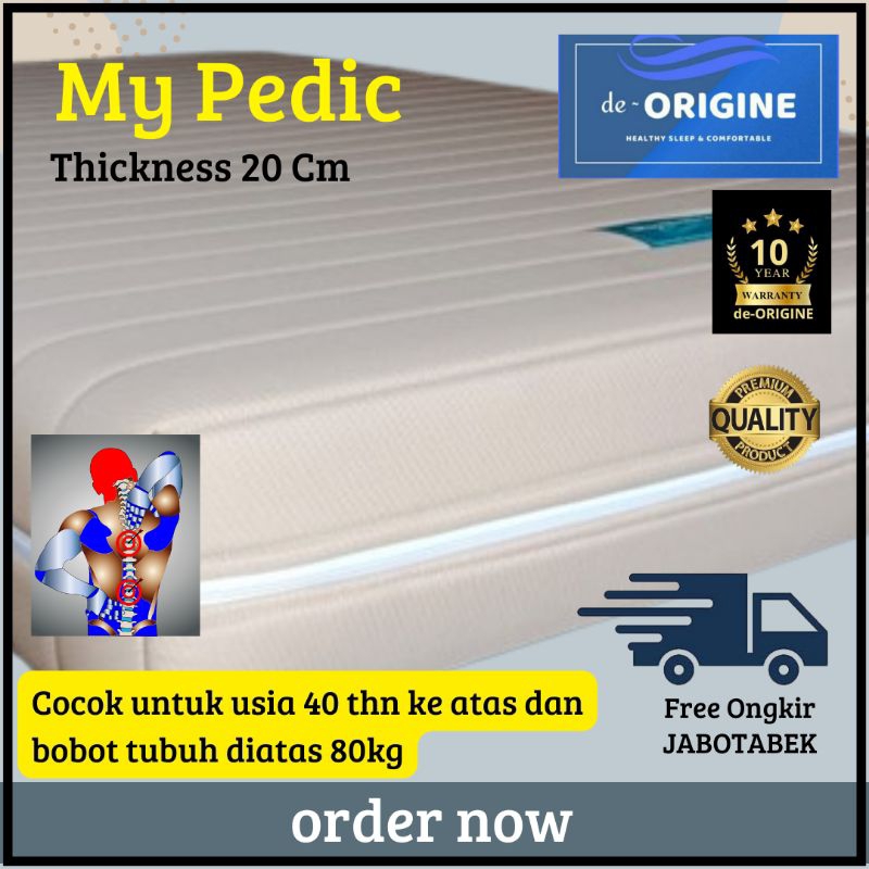 Kasur My Pedic Latex 160x20x200