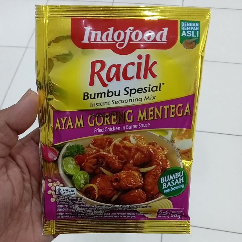 

Indofood Racik Bumbu Spesial Ayam Goreng Mentega 50 g