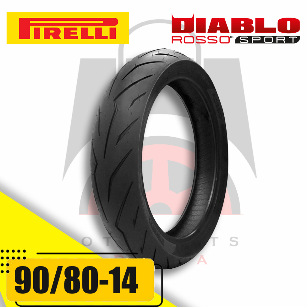DIABLO ROSSO SPORT 90/80-14 /  BAN PIRELLI 90/80 ring 14