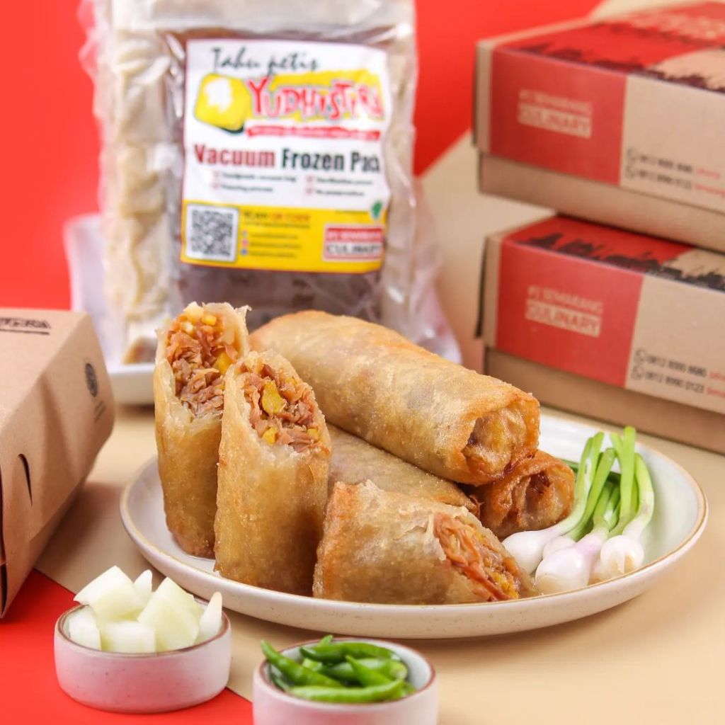 

Lumpia Rebung Special Khas Semarang Merk Yudhistira Frozen Vacuum