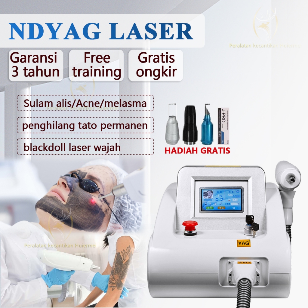 sHopYi- ndyag laser penghilang tato picosure penghilang flek mesin alis remover blakcdoll laser