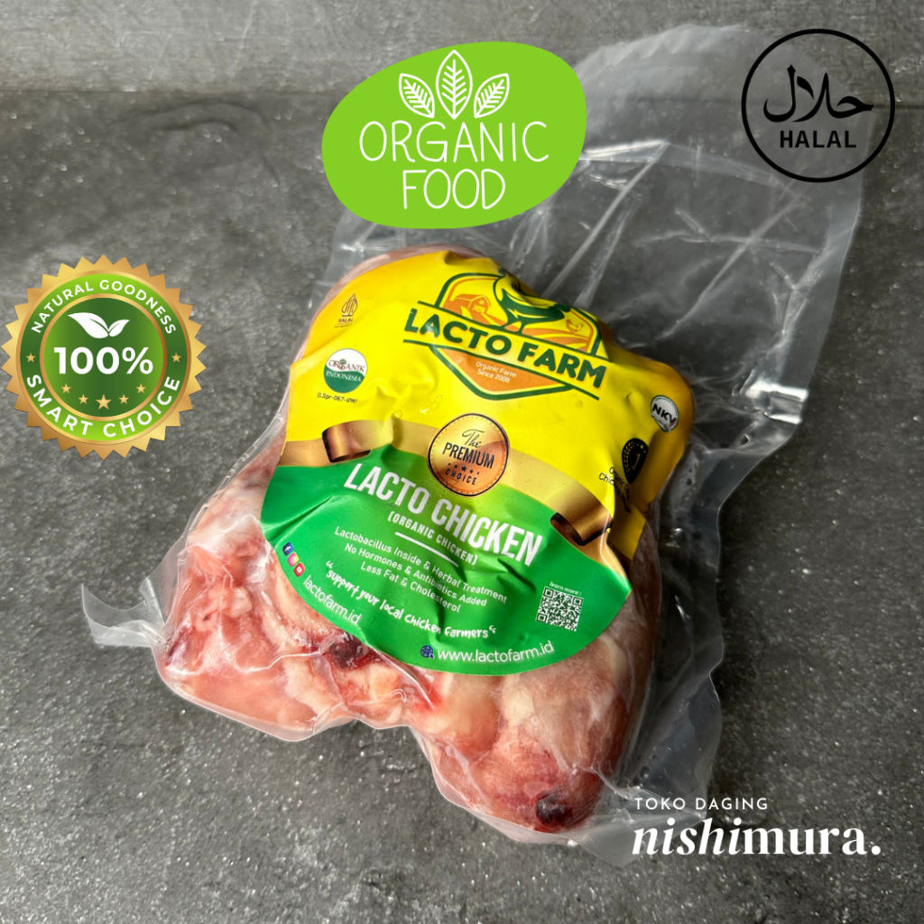 

Lacto Farm Ayam Organik Probiotik Paha Pentung Drumstick Organic Chicken Sehat Free Range - Nishimura Nishimurashop