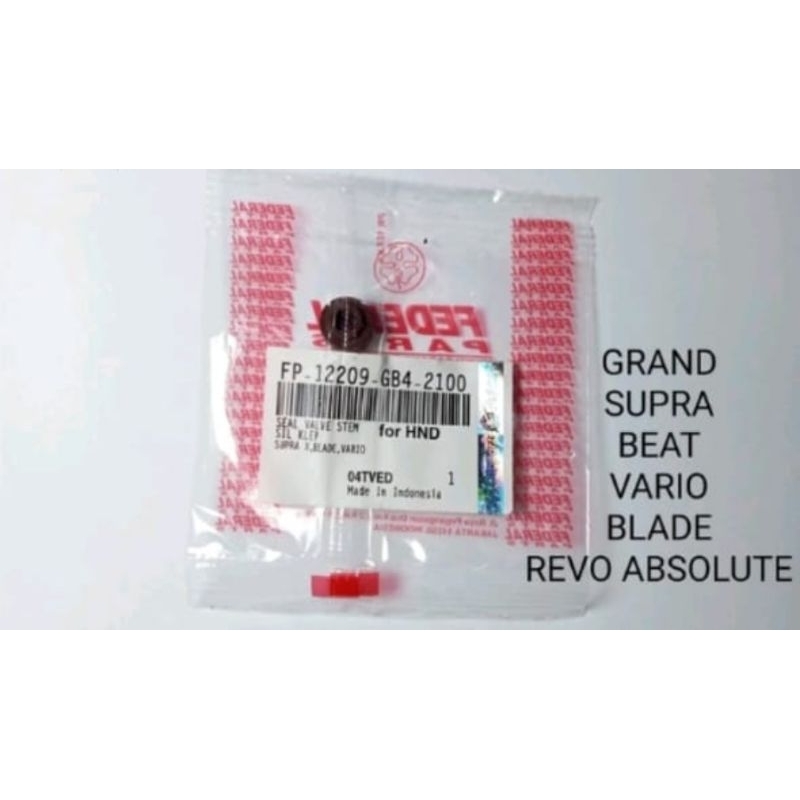 Seal Klep Grand Supra Beat Vario Blade Revo Absolut Federal
