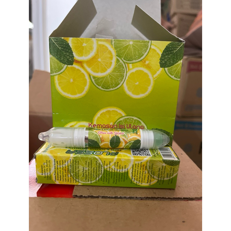 Plossa Minyak Angin Aromatherapy Mini 4 ml