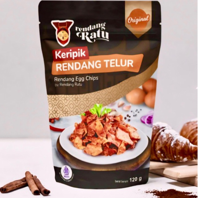 

Keripik Rendang Telur PREMIUM- ASLI PAYAKUMBUH