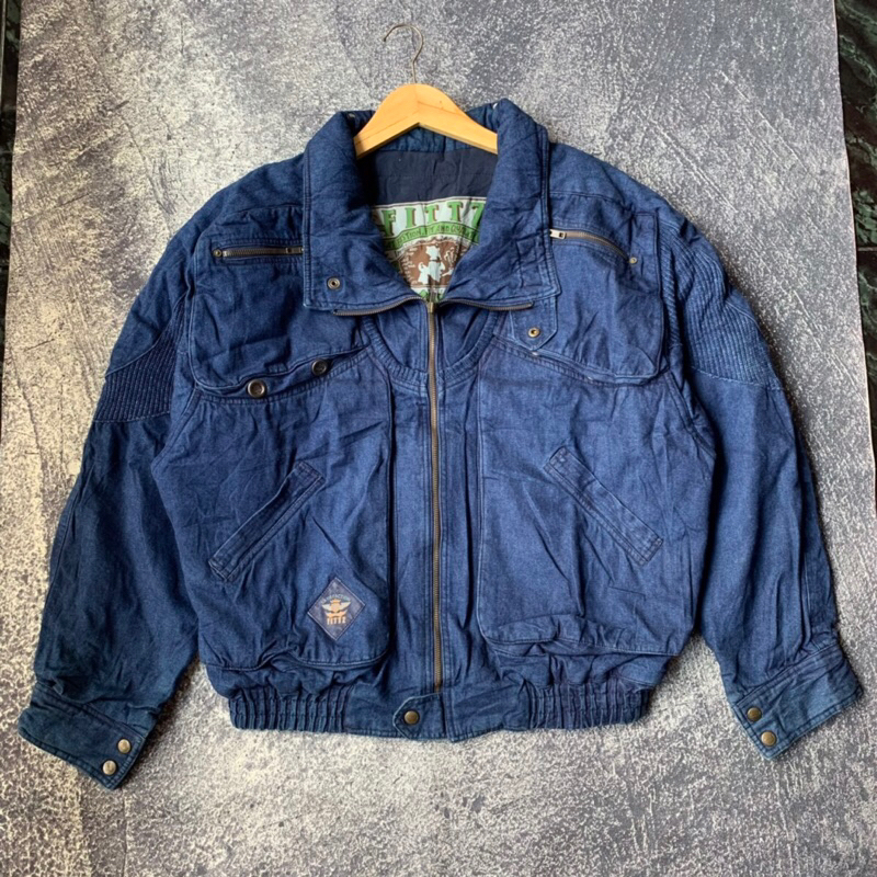 VINTAGE FLIGHT JEANS JACKET - FITTZ