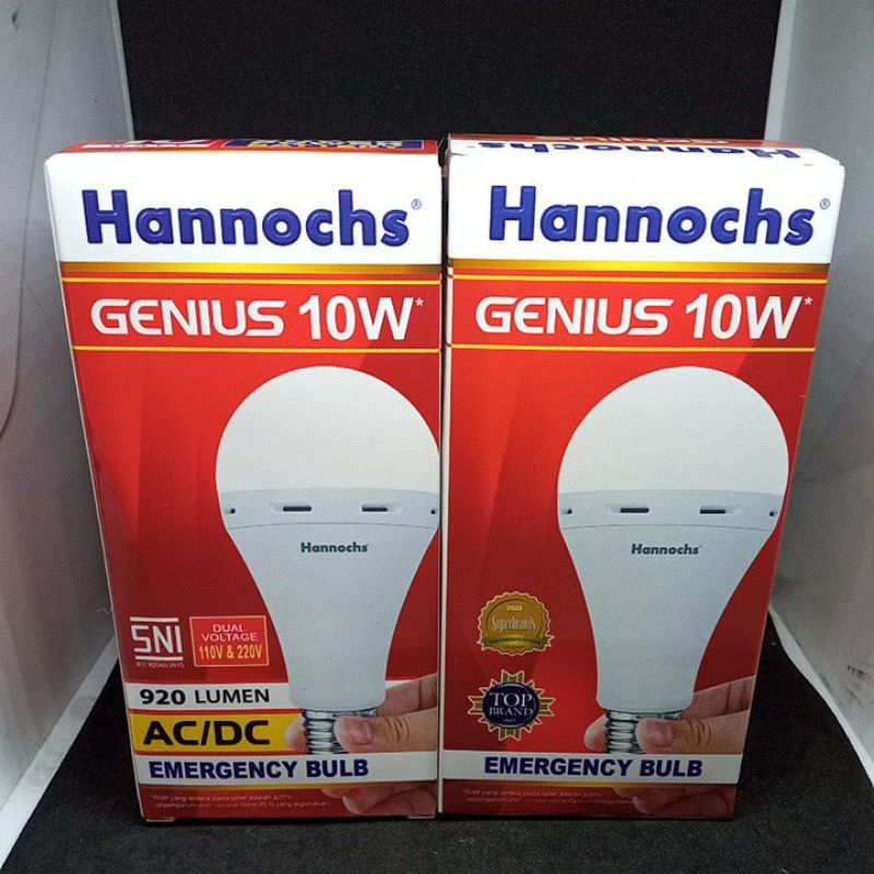 Lampu Emergency Hannochs Genius 10 Watt