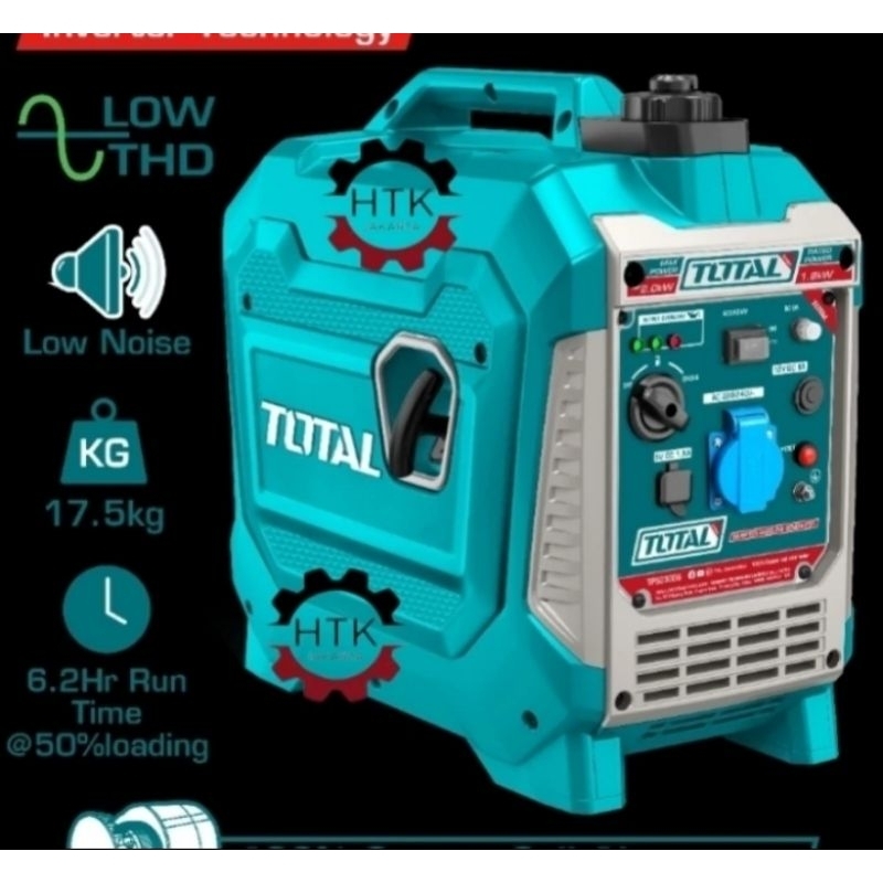 Mesin Genset Inverter Generator Total Genset Mini 2.0Kw total genset