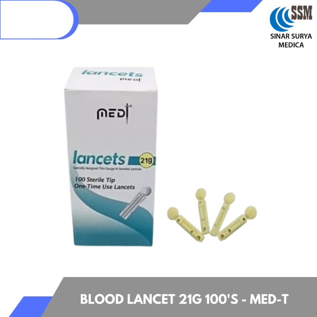 Jarum Bekam 21G / Lancet 21G / Jarum Medilance