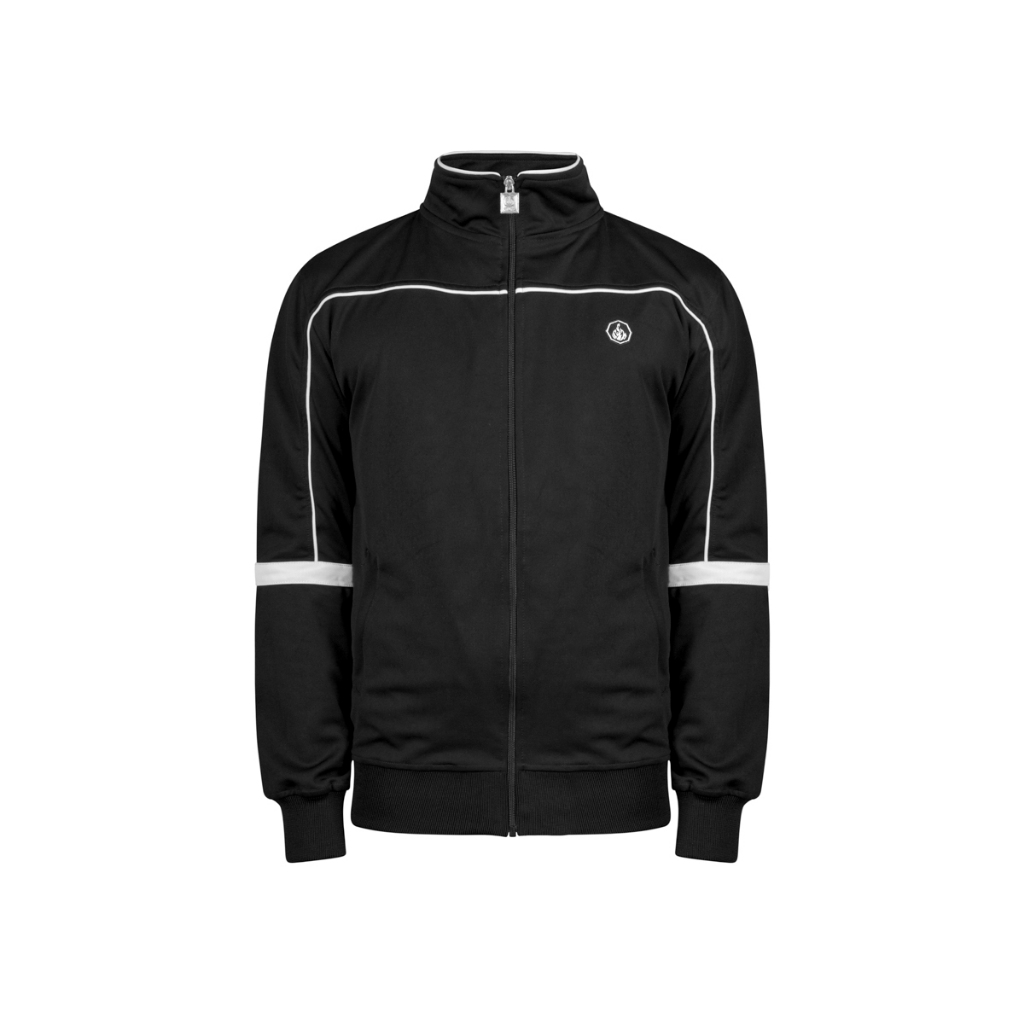 Prung Acrra Tracktop Jacket Sport Training Jaket Olahraga Warna Hitam