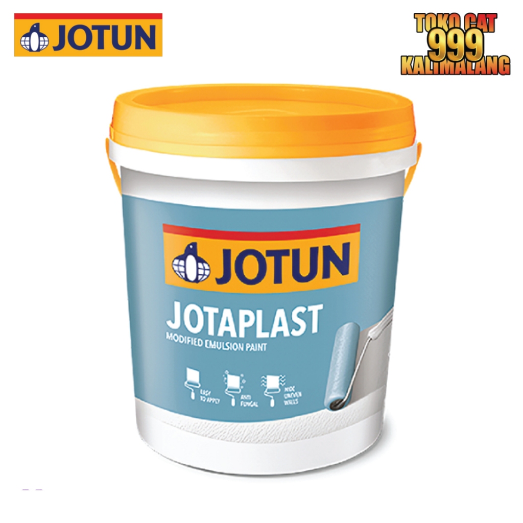 Cat Tembok Plafon Rumah Interior Jotun Jotaplast New White Galon 26 Kg