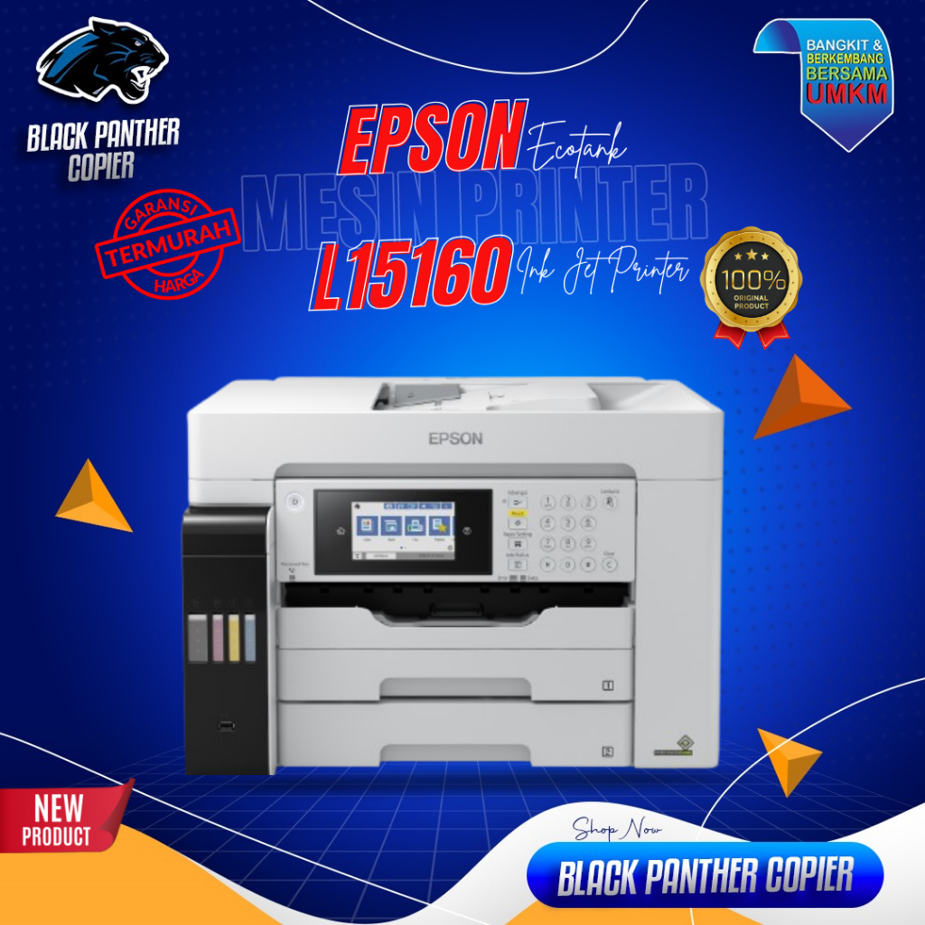 Printer Epson Ecotank L15160 All In One A3 Wifi Duplex