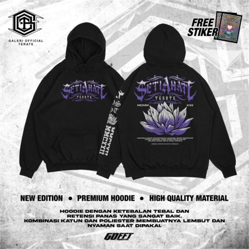 HOODIE BUNGA TERATE HOODIE PSHT KEKINIAN HOODIE PSHT PREMIUM HOODIE TERATE KEKINIAN HOODIE SH TERATE