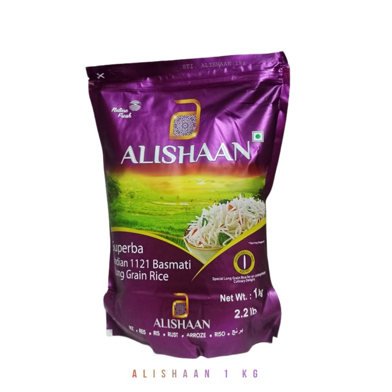 

Beras Basmati Alishaan 1 kg