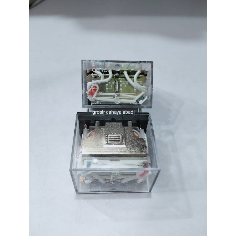 relay Omron ly4n 220v 14kaki / relay 220v 14pin / original omron