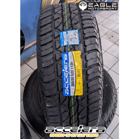 BAN MOBIL TUBLES OFFROAD 285 50 R20 ACCELERA OMIKRON AT