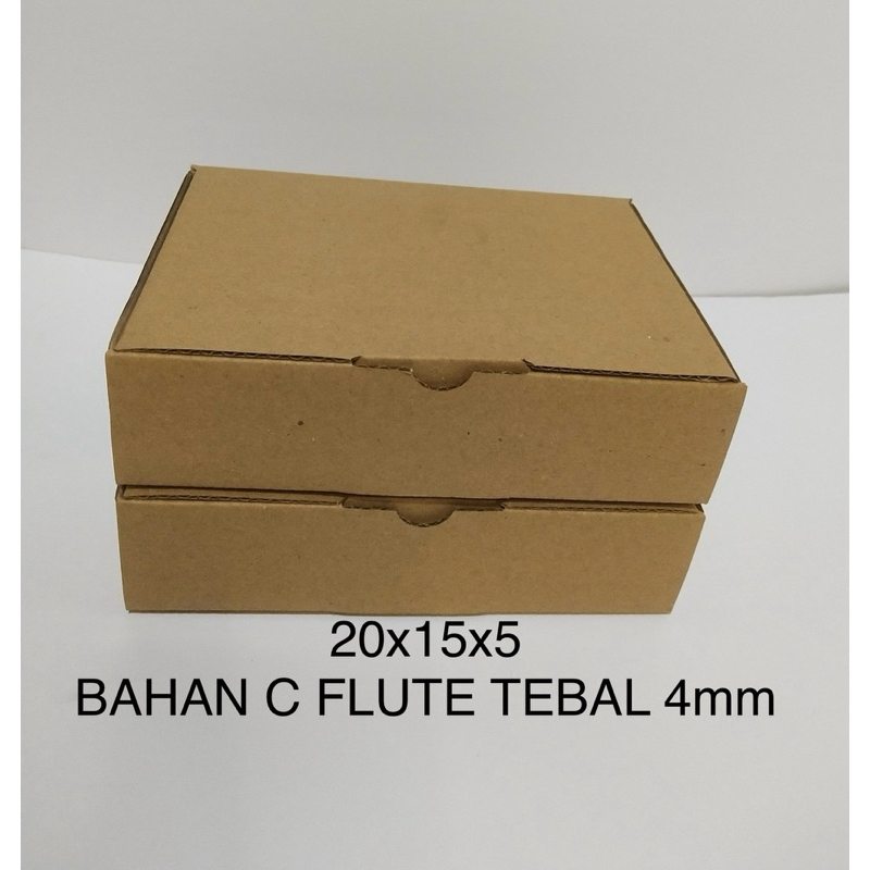 

PROMO KARDUS DIE CUT 20x15x5 BAHAN C FLUTE TEBAL