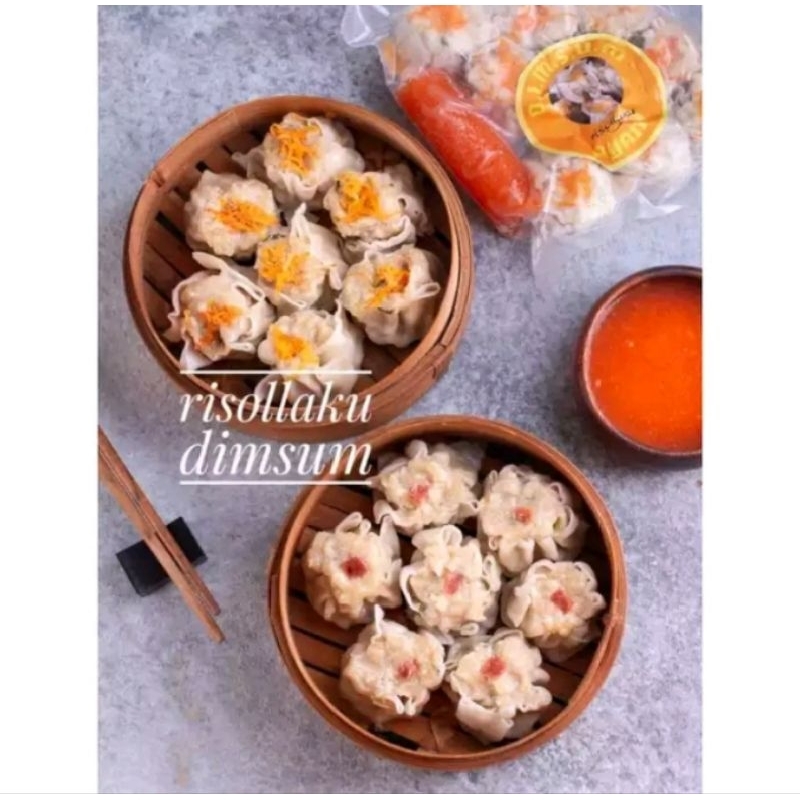 

Dimsum Ayam Risiollaku300grisi10dengansaussambal