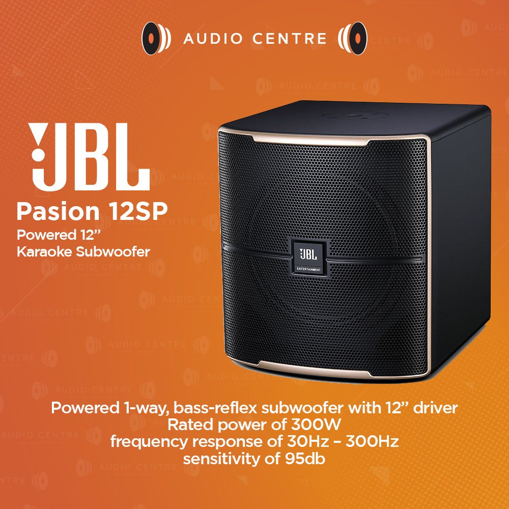 JBL Pasion 12SP active subwoofer karaoke 12 inch