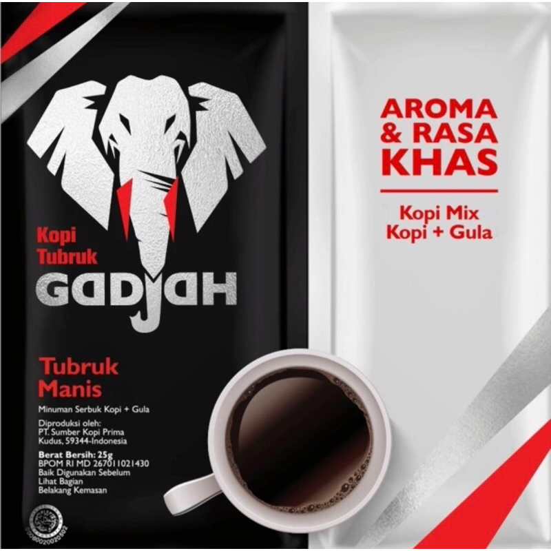 

Kopi Tubruk GADJAH 1pack