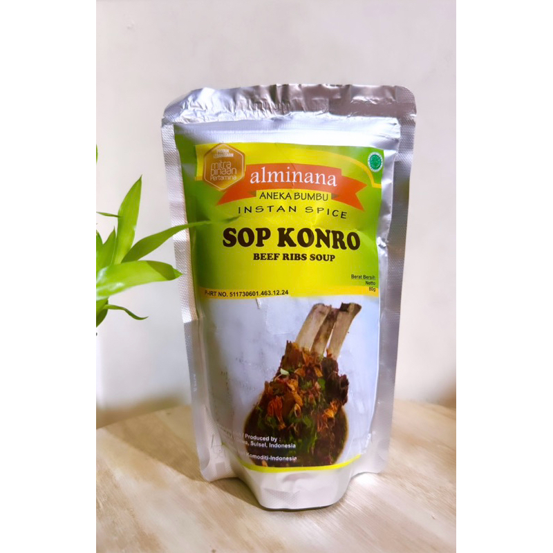 

ALMINANA bumbu sop konro khas makassar 80gr