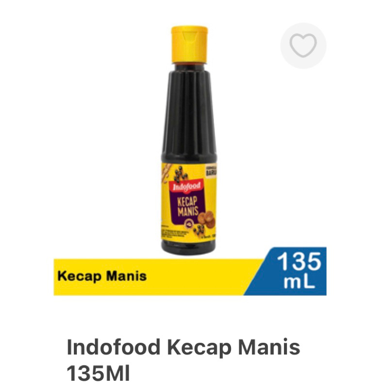 

kecap manis indofood 135ml