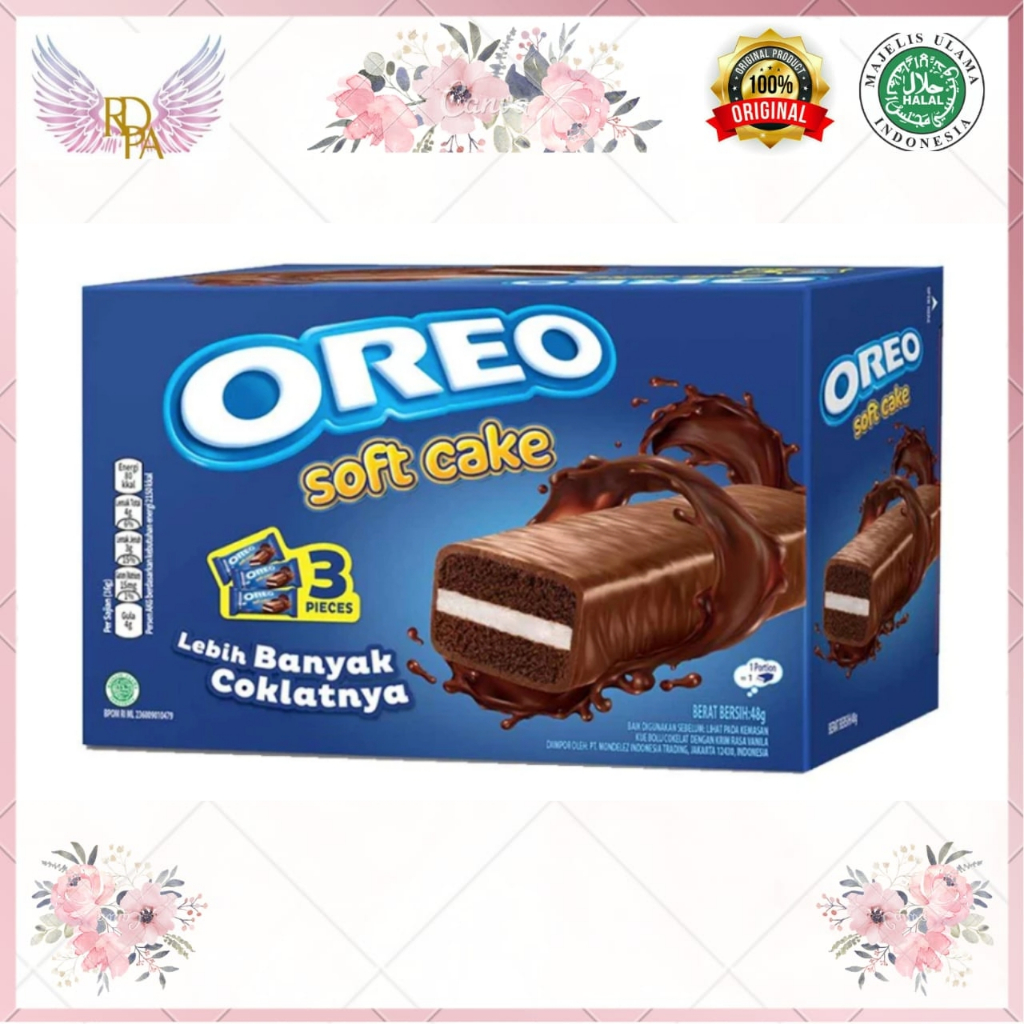 

Oreo Soft Cake 1 Box (3 Pcs). Oreo Bolu Softcake. Oreo Softcake. Oreo Soft Cake Multi Pack 48G (3*16gram)