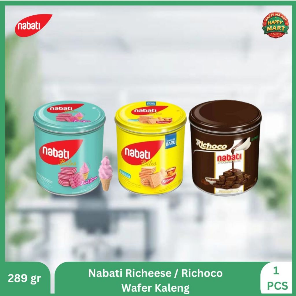 

Nabati Richeese / Richoco Wafer Kaleng 289gr