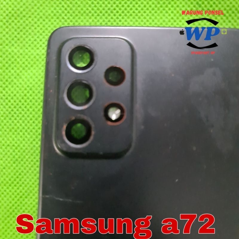 KACA KAMERA SAMSUNG A72 A725 ORI COPOTAN NORMAL BONUS BACKDOOR RETAK KAYAK FOTO