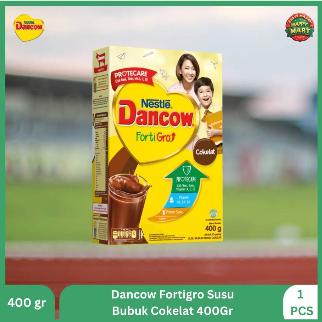 

Dancow Fortigro Susu Bubuk Cokelat 400Gr