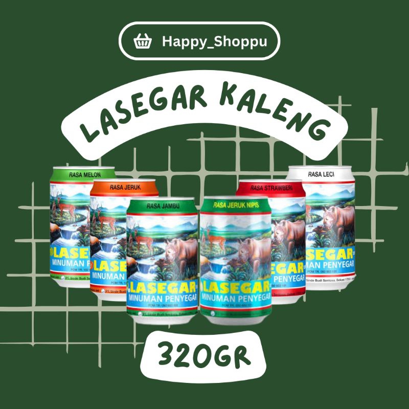 

Lasegar Kaleng 320ml / Twist 320 ml