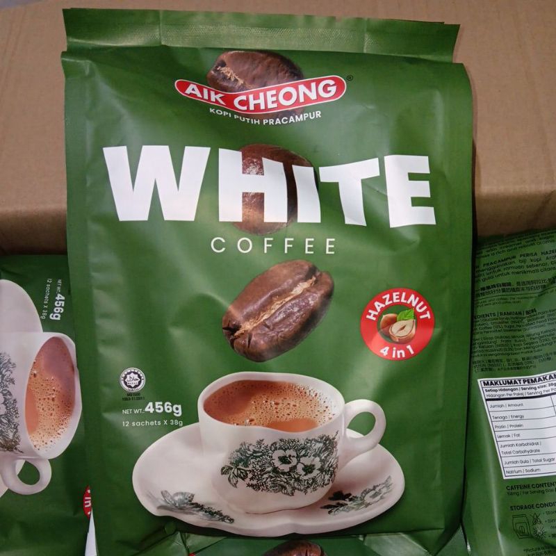 

Aik Cheong White Coffee Huzelnut 4in1 1dus